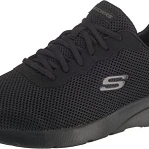 CHOLLO: Skechers DYNAMIGHT 2.0 RAYHILL, Zapatillas para Hombre, Black Mesh/Pu/Trim, 45 EU con oferta