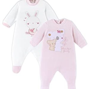 REBAJADO: Chicco, Set 2 Peleles Bebé Niño y Niña de Chenilla, Ropa Bebé Niño y Niña, Designed in Italy con oferta