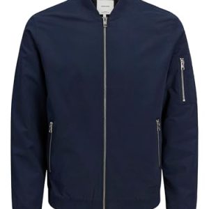 ¡GRAN PRECIO! JACK & JONES Bomber Jacket Bomber Jacket Navy Blazer l Navy Blazer L en promoción