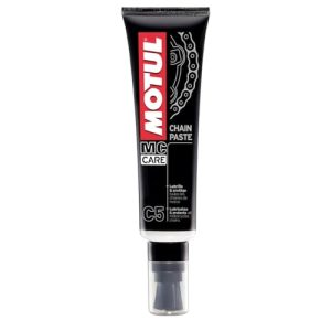 ¡GRAN PRECIO! Motul Lubricante para Cadena de Moto de Carretera, Pasta en Tubo con Aplicador, Aplicación Fácil, Potencia y Durabilidad, Compatible con O-RING, X-RING y Z-RING, MC Care Chain Paste C5, 150 ml con descuento