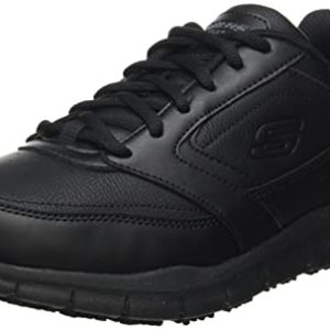 REBAJADO: Skechers NAMPA, Sneakers para Hombre, Black Synthetic/Pu, 43 EU