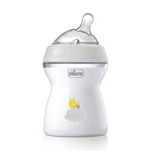 CHOLLO: Chicco NaturalFeeling Biberón Anticólicos 2+ Meses, 250 ml, con Tetina Inclinada de Silicona Suave y Doble Válvula Anti Cólicos, Alimentación Natural y Lactancia Mixta – Beige | Oferta Amazon