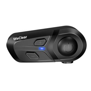 TOP VENTAS: WeClear L1 Auriculares para Casco de Motocicleta, Auriculares con Asistente de Voz, Auriculares con Cancelación de Ruido, Altavoces HiFi de 40mm, Resistente al Agua IP67 | Oferta Amazon