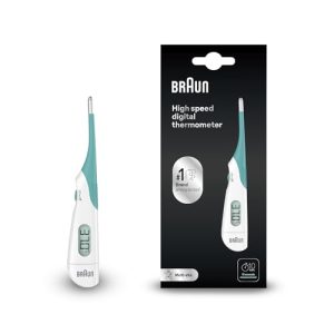 TOP VENTAS: Braun High Speed Termómetro digital , Varilla digital para usar en múltiples sitios , Vía oral, rectal o axilar , Apto para bebés y niños pequeños , La marca #1 entre los médicos , PRT1000 en promoción