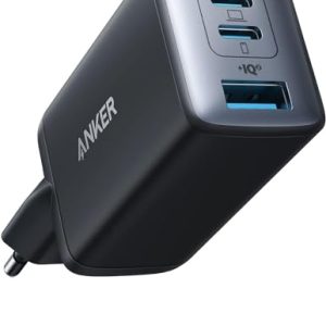 PROMOCIÓN: Anker Cargador USB C Carga Rapida 65W ,con 3 Puertos PPS, Cargador compacto y potente para MacBook Pro, iPad Pro, Steam, Galaxy S20, DELL XPS 13, Note 20/10+, iPhone 17/16/15 air series y más