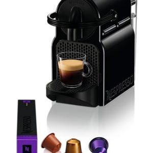 Nespresso De’Longhi Inissia EN80.B – Cafetera monodosis de cápsulas Nespresso, 19 bares, apagado automático, color negro rebajado hoy