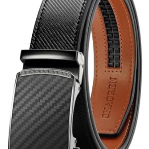 REBAJADO: CHAOREN Cinturones Hombre – Cinturón Hombre Cuero sin Agujeros Ancho 35mm – Encaja en Cualquier Lugar en promoción