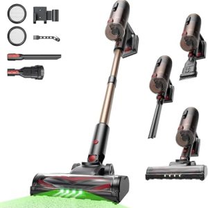 PROMOCIÓN: Proscenic P11 Ultra+ Aspiradora sin Cable 50KPa/500W/50Min, Ligera y Autónoma, Aspiradora Escoba Vertical Potente con Luz Verde, Cepillo Antienredos y Pantalla LED, Alfombras/Suelos/Pelo de Mascotas rebajado hoy