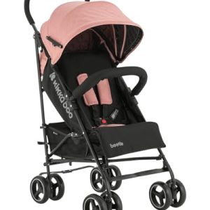 TOP VENTAS: KikkaBoo BEETLE Silla de Paseo, Carrito Bebé hasta 22 kg, Plegado, Ligero, Compacto, Rosa con descuento