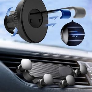 REBAJADO: ATURMC Soporte Móvil Coche A Bordo VentilacióN VentilacióN Soporte Teléfono Coche A Bordo Suporte Telemovel Carro MagníFico Soporte para TeléFonos Inteligentes iPhone