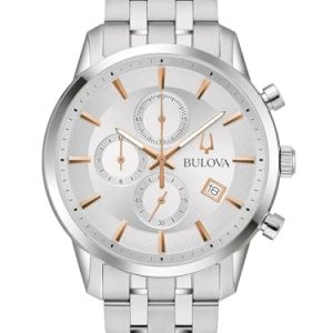 OFERTA: BULOVA Analógico Modelo 96B411 Sutton Chronograph Mens Watch 41mm 3ATM. Marca