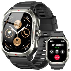 CHOLLO: Reloj Inteligente Hombre con GPS, 2.06» HD Smartwatch con Llamadas , IP68 Fitness Tracker con 110+ Modos Deportivos, Monitor de Sueño/Podómetro/Pulsómetro/SpO2 Smart Watch para Android iOS con oferta