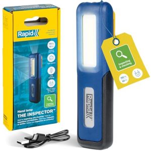 OPORTUNIDAD: Rapid Luz de Trabajo LED The Inspector: Lámpara Portátil 150 Lúmenes + Superior 50 Lm, Recargable, Base Magnética, en promoción