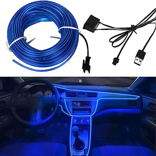 DESCUENTO: talifoca Tira de Luces LED para Interior de Coche,Luces Led Coche Atmósfera Led Iluminación 5v,5M Impermeable Luces LED Coche Interior con Puerto USB,Flexible y Cortable para Todos Los Modelos con oferta