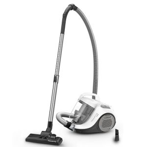 OFERTA: Rowenta Swift Power Cyclonic Classic – Aspiradora sin bolsa potente de 750W, tecnología ciclónica, cabezal alto rendimiento, 3 niveles filtración, 7,5m radio acción, posición parking, blanco con descuento