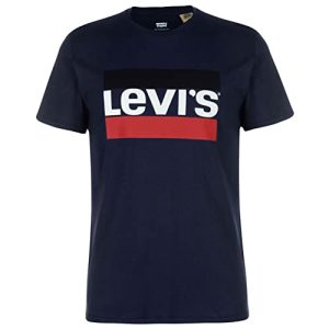 OPORTUNIDAD: Levi’s Sportswear Logo Graphic Camiseta Hombre, Dress Blues, XL con descuento
