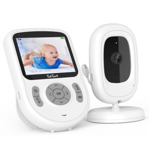 OFERTA: TakTark Camara Vigilancia Bebe, 2.8 720P HD 750mAh Vigilabebes con Camara con Pantalla IPS,Visión Nocturna,Comunicación Bidireccional,VOX,Control de Temperatura,Nanas,sin WiFi sin App en promoción