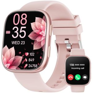 DESCUENTO: Mingtawn 2026 Reloj Inteligente Mujer, 1.83″ Smartwatch con Llamada, Smart Watch con 100+ Modos Deportivos, Monitor Pulsometro/SpO2/Sueño, Relojes Inteligentes para Android iOS con oferta