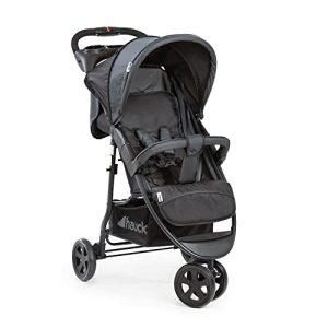 ¡GRAN PRECIO! hauck Citi Neo II Carro 3 Ruedas Ultraligero – Silla de Paseo Ligera hasta 22 Kilos – Carrito Bebe desde Nacimiento Reclinable – Se Pliega con Una Mano – Cesta XL hasta 3 kg – Negro con descuento