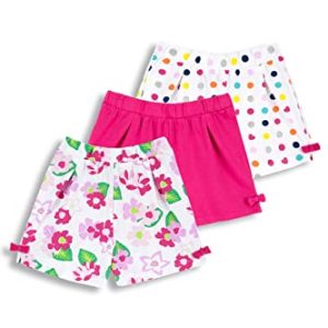 OPORTUNIDAD: Chicco, Pantalones Cortos para Niña, Conjunto de 3 Pantalones Cortos de Algodón 100%, Ideales para Primavera y Verano, Ropa para Bebés y Niñas rebajado hoy