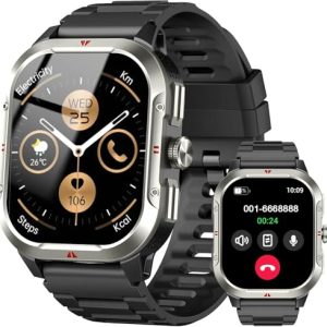 ¡GRAN PRECIO! Reloj Inteligente Hombre con GPS, 2.06» HD Smartwatch con Llamadas , IP68 Fitness Tracker con 110+ Modos Deportivos, Monitor de Sueño/Podómetro/Pulsómetro/SpO2 Smart Watch para Android iOS al mejor precio