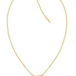 CHOLLO: Calvin Klein Collar para Mujer Colección TWISTED RING Oro amarillo – 35000307
