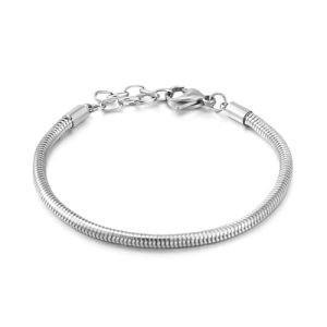 CHOLLO: ZOWEXIQ Pulsera de Plata de Ley 925 con Cierre para Mujer Hombre Pulseras Charms, Hombres Acero Inoxidable Apilable Pulseras Plata para Hombres Niños Cadena | Oferta Amazon