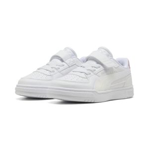 ¡GRAN PRECIO! PUMA Zapatillas Caven III Holo 2.0 Niños 34, White Rosy Outlook Silver Pink Metallic en promoción