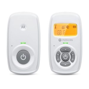 REBAJADO: Motorola Nursery AM24 Vigilabebés con Audio, Comunicación Bidireccional, Micrófono de Alta Sensibilidad, Pantalla LCD, Tecnología DECT, Alcance hasta 300 Metros, Control de Volumen, Alarma de Batería rebajado hoy