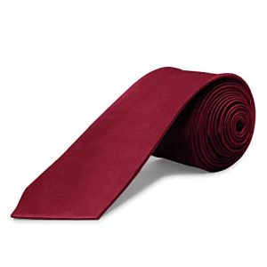 OFERTA: OcioDual Corbata Burdeos Hombre, Corbatas de Hombre Modernas, Corbata Lisa Elegante para Traje de Boda, Negocios, Celebraciones, Eventos, Fiestas, Gravatas Hommes, Corbatas Estrechas en promoción