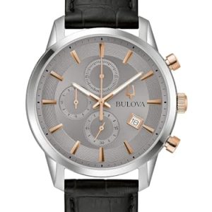 BULOVA Analógico Modelo 98B409 Sutton Chronograph Mens Watch 41mm 3ATM. Marca rebajado hoy