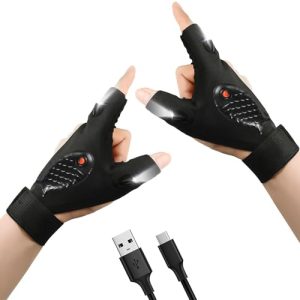 ¡GRAN PRECIO! Zynxel Regalos Originales para Hombres Mujer, Guantes con Luz LED, Ideas de Gadgets para Papá, Regalo Ideal para Navidad, Padre & Madre y San Valentín rebajado hoy