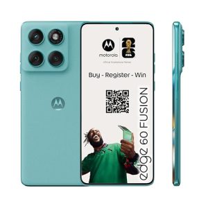 TOP VENTAS: Edge 60 Fusion 24GB /256GB Amazonite, España. Diseño de cuádruple Curva. Cámara Sony LYTIA™ de 50 MP. Pantalla Brillante con resolución Super HD y 4500 nits. 5100 mAh con descuento