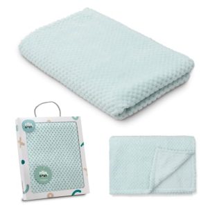 CHOLLO: Interbaby – Manta Bebé Recien Nacido | Extrasuave de Porcorn, Cómoda, Cálida | Manta Meses Bebé 80x110cm, Unisex, Para Cunas, Carritos con descuento