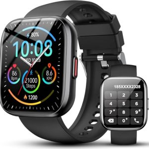 REBAJADO: Ddidbi Reloj Inteligente Hombre Mujer, 1.85″ Llamadas Smartwatch con 112 Modos Deportivos, IP68 Impermeable Smart Watch con Pulsómetro/Monitor de Sueño/Podómetro, Pulsera Actividad para Android iOS con oferta