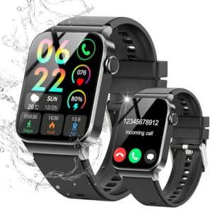 ¡GRAN PRECIO! STECEi Reloj Inteligente Hombre con Llamada, 1,85″ Smartwatch con 110+ Modos Deportivos, Monitor de Ritmo Cardíaco y Sueño, Impermeable IP68 Inteligente Mujer con DIY Esfera Reloj, Podómetro en promoción