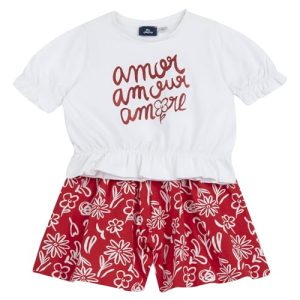 ¡GRAN PRECIO! Chicco, Conjunto Niña con Camiseta y Pantalones Cortos, Ropa Niña, Designed in Italy | Oferta Amazon
