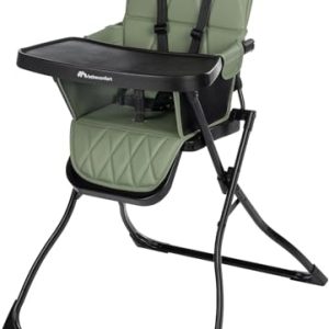 TOP VENTAS: Bebeconfort Lily, trona, 6 meses-3 años, 9-15 kg, plegado ultracompacto, ligera , fácil limpieza, acolchado suave, plegado fácil con una sola mano, Mineral Green rebajado hoy