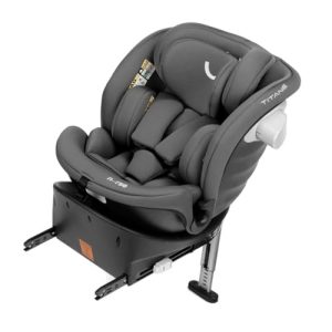 OFERTA: Nurse Titane Silla de Coche i-Size 40–150 cm, 360º, ISOFIX y Pata de Apoyo, A Contarcha y Cara Marcha, Protección Lateral, Gris con oferta