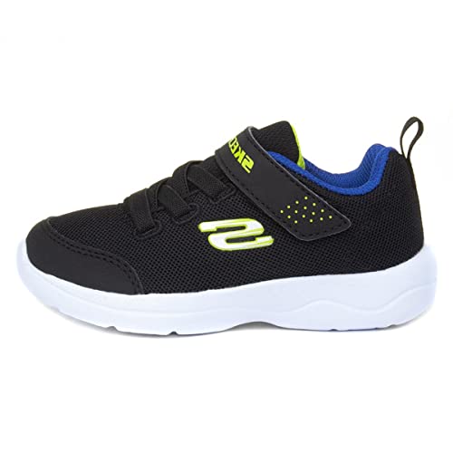 OFERTA: Skechers SKECH-STEPZ 2.0 MINI WANDERER, Zapatillas para Niños, Black Textile/ Synthetic/ Blue & Lime Trim, 26 EU rebajado hoy