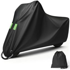TOP VENTAS: Funda Moto Impermeable, Funda para Moto Exterior con Banda Reflectante, Cubre Motos con protección UV, antirayones y antigranizo per Motocross/Bicicletas eléctricas/Bicicletas.XXL rebajado hoy