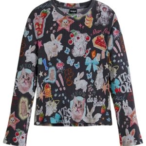 TOP VENTAS: Desigual TS_Priscila, 2008 Gris Plomo, 5/6 al mejor precio