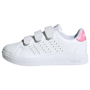 REBAJADO: adidas Unisex niños Advantage Base 2.0 Children Shoes, Cloud White/Bliss Pink/Core Black, 28 EU