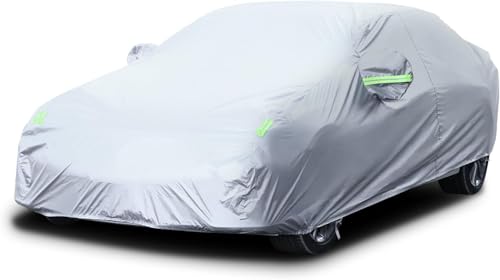 LOETAD Funda de Coche Exterior Cubierta de Coche Impermeable Antipolvo y Rasguño Universal 470x180x150cm con descuento