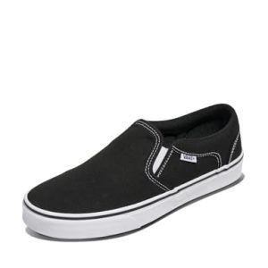 ¡GRAN PRECIO! Vans Asher, Zapatillas Deportivas Hombre, Black and White, 44 EU al mejor precio