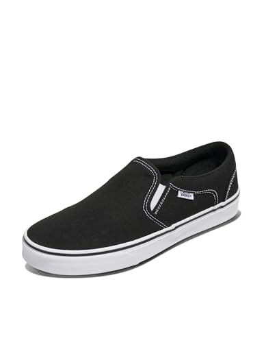 ¡GRAN PRECIO! Vans Asher, Zapatillas Deportivas Hombre, Black and White, 44 EU al mejor precio