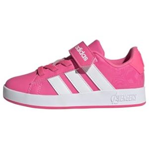 PROMOCIÓN: adidas Unisex niños Marvel Avengers Grand Court Shoes Kids, Lucid Pink/FTWR White/Clear Pink, 38 EU
