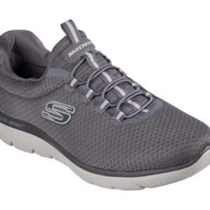 DESCUENTO: Skechers Hombre Summits 52811 Zapatillas, Charcoal Mesh/Trim, 42 EU en promoción