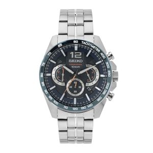 DESCUENTO: Seiko Reloj Analógico para Hombre de Cuarzo con Correa en Acero Inoxidable SSB345P1 con descuento