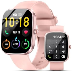 REBAJADO: 2026 Reloj Inteligente Hombre Mujer, 1.96″ Smartwatch con Llamadas y Whatsapp Notificación, IP68 Pulsera Actividad con 100+ Modos Deportivos, Pulsómetro, Monitor de Sueño para Android iOS al mejor precio